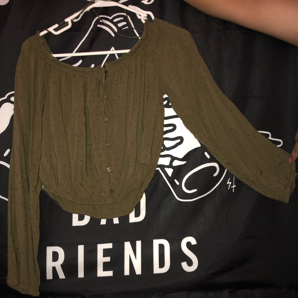 Aeropostale crop top blouse